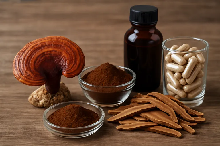 Hoe reishi wordt verwerkt tot supplementen